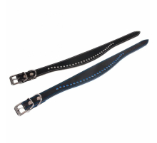 Karlie Halsband Chic - Schwarz/Grau - 50 cm / 40 mm