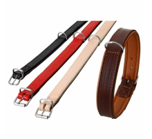 Karlie Rondo Halsband unterlegt - Natur - 27mm/70cm