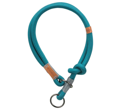 Trixie BE NORDIC Zug-Stopp-Halsband - petrol - 55 cm
