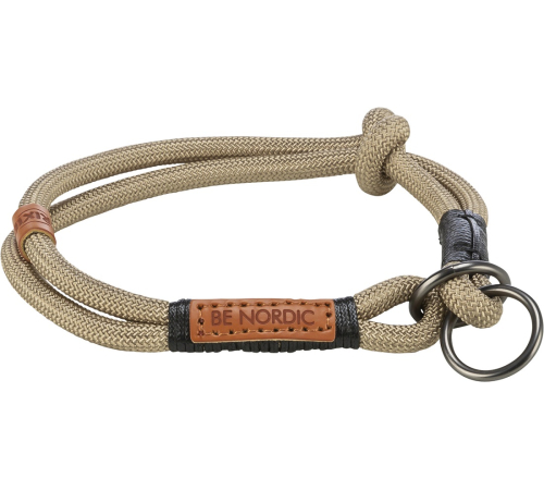 Trixie BE NORDIC Zug-Stopp-Halsband - sand - 50 cm