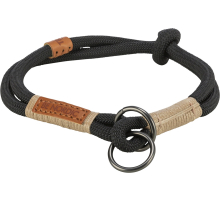 Trixie BE NORDIC Zug-Stopp-Halsband - schwarz - 50 cm