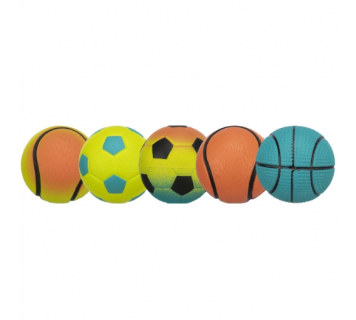 Trixie Neonball aus Moosgummi - schwimmt, ø 4,5 cm