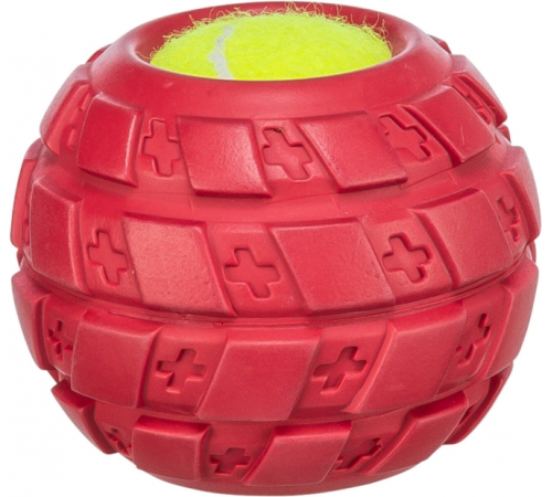 Trixie Tennisball im Reifen - 7,5 cm