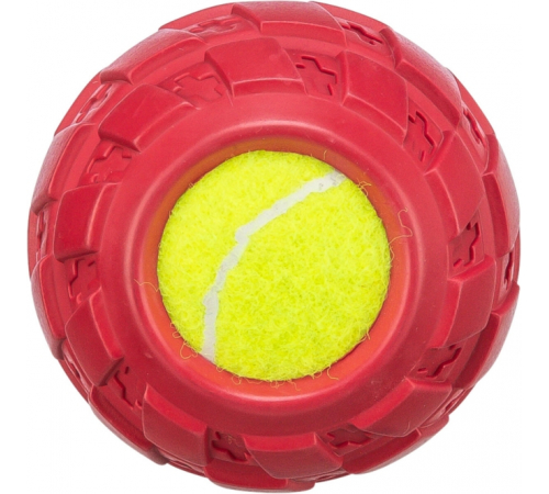 Trixie Tennisball im Reifen - 7,5 cm