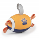 Duvoplus Rugbyball für Hunde mit Pumpe
