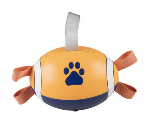 Duvoplus Rugbyball für Hunde mit Pumpe