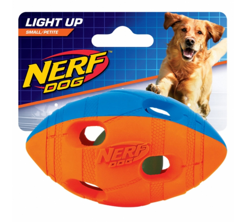 NERF DOG Iluma-Action LED-Football - S