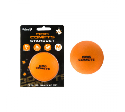 Dog Comets Ball Stardust - Orange