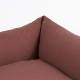 D&D Hundebett Eden - maroon - M - 90x70x22cm
