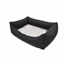 Lebon Hundebett Noah PLUS - Schwarz - 100 x 75 cm