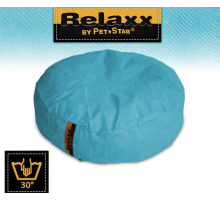 Pet-Star RELAXX Kissen - Rund, 70 cm - Hellblau