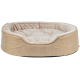 Trixie Vital Bett Lino Soft, oval - beige/creme - 110 × 92 cm