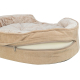 Trixie Vital Bett Lino Soft, oval - beige/creme - 110 × 92 cm