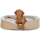Trixie Vital Bett Lino Soft, oval - beige/creme - 110 × 92 cm