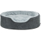 Trixie Vital Bett Lino Soft, oval - grau/hellgrau - 60 × 45 cm