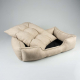 Duvoplus Hundebett Duratex - beige - 60x45x16cm