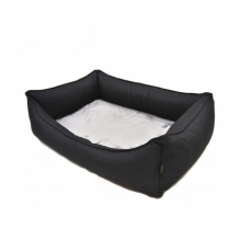 Lebon Hundebett Noah PLUS - Schwarz - 80 x 60 cm