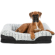 Trixie Vital Bett Lino - schwarz/grau - 70 × 55 cm