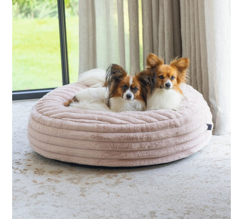 Designed by Lotte Hundebett Reza - rund, rosa - 80 x 20 cm