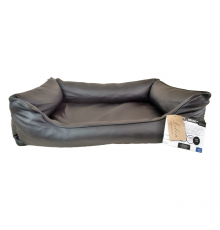 Lebon Hundebett Bruno - Schwarz - 80x60cm