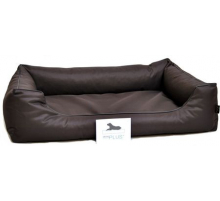 Lebon Hundebett Paula PLUS - Dunkelbraun - 100 x 75 cm