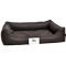 Lebon Hundebett Paula PLUS - Dunkelbraun - 100 x 75 cm