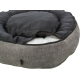 Trixie Vital Bett Lennox, rund - grau - ø 70 cm