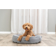 Trixie Vital Bett Lennox, rund - grau - ø 70 cm