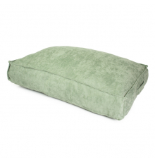 Duvoplus Kissen Velvet rechteckig - grün - 76x56x13cm