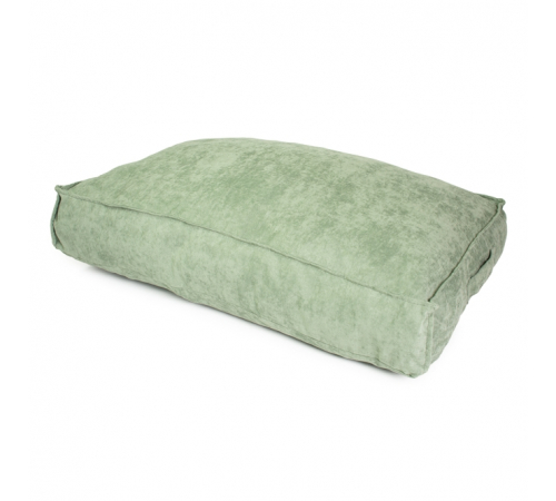 Duvoplus Kissen Velvet rechteckig - grün - 76x56x13cm