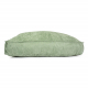 Duvoplus Kissen Velvet rechteckig - grün - 76x56x13cm