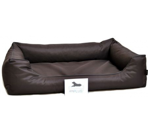 Lebon Hundebett Paula PLUS - Dunkelbraun - 120 x 90 cm