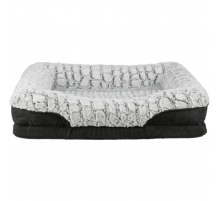 Trixie Vital Bett Lino - schwarz/grau - 110 × 75 cm