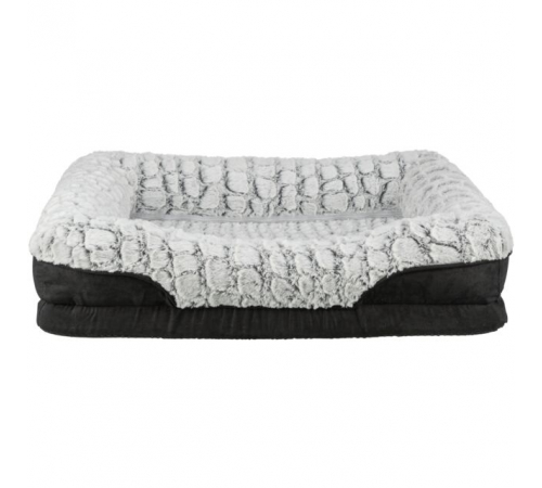 Trixie Vital Bett Lino - schwarz/grau - 110 × 75 cm