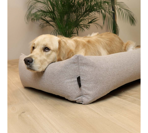 D&D Hundebett Eden - taupe - S - 70x60x20cm