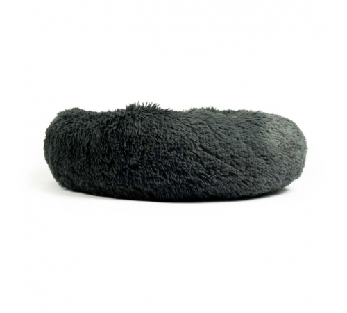 Duvoplus Donutbett Snug - dunkelgrau - S - 50x50x13cm
