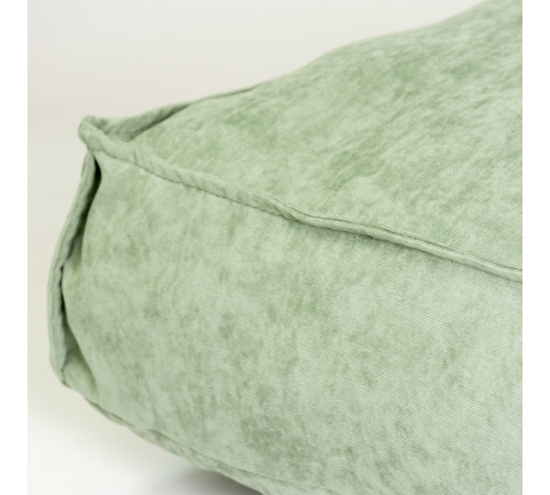Duvoplus Kissen Velvet rechteckig - grün - 97x68x18,5cm