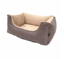 Lebon Hundebett Louis PLUS - Braun - 100 x 75 cm