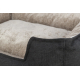 Trixie BE NORDIC Bett Föhr - schwarz/sand - 100 × 80 cm