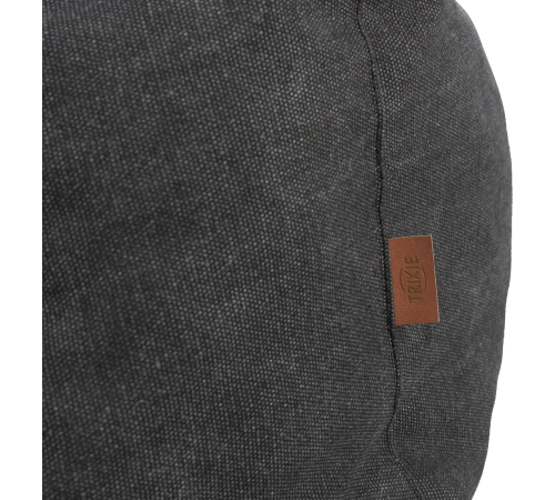 Trixie BE NORDIC Bett Föhr - schwarz/sand - 100 × 80 cm