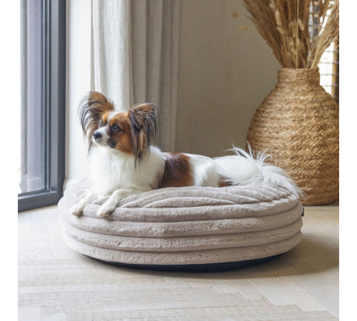 Designed by Lotte Hundebett Reza - rund, beige - 65 x 16 cm