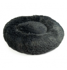 Duvoplus Donutbett Snug - dunkelgrau - XL - 100x100x18cm