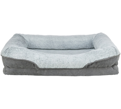 Trixie Vital Bett Lino Soft - grau/hellgrau - 110 × 75 cm