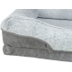Trixie Vital Bett Lino Soft - grau/hellgrau - 110 × 75 cm