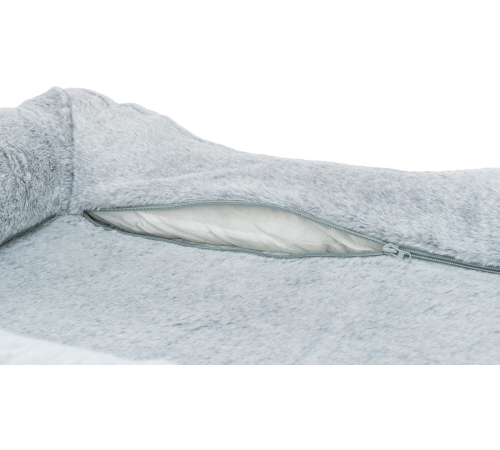 Trixie Vital Bett Lino Soft - grau/hellgrau - 110 × 75 cm