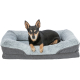 Trixie Vital Bett Lino Soft - grau/hellgrau - 110 × 75 cm