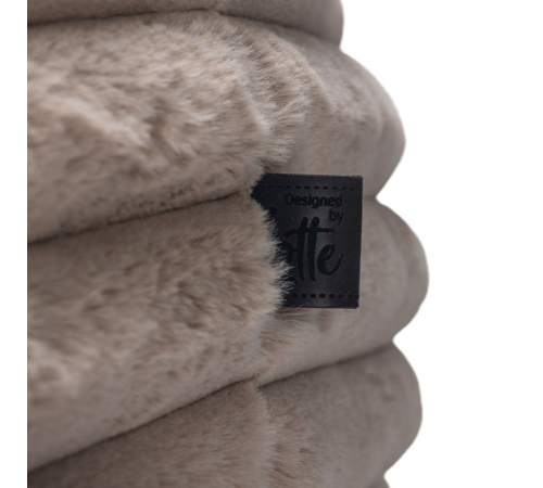 Designed by Lotte Hundebett Reza - rund, beige - 95 x 20 cm