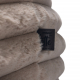 Designed by Lotte Hundebett Reza - rund, beige - 95 x 20 cm