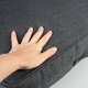 Duvoplus Ortho-Matratze Duratex - dunkelgrau - 80x60x14cm