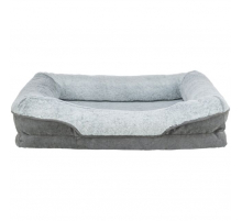 Trixie Vital Bett Lino Soft - grau/hellgrau - 70 × 55 cm